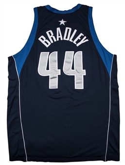 2001-02 Shawn Bradley Game Used Dallas Mavericks Road Jersey (MeiGray)